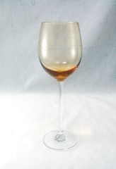 Lenox Crystal TUSCANY SEASONS Amber Water Goblet Height: 9 3/8″