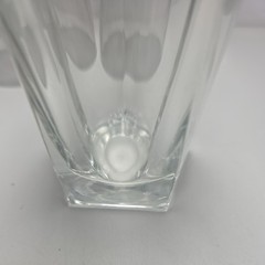 Vintage Libbey Duratuff USA Gibraltar Clear Paneled 5.5” Set of 5 Glasses VGUC