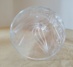 Lenox Debut Crystal Feather Cut 7×3/4 Wine Glasses Set Of 4 New