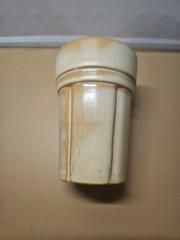Excellent Frankoma Wagon Wheel tumbler Ada Clay 80C cup drinking glass