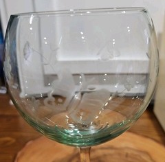 Lenox Set Of 4 Butterfly Meadow Balloon Wine Glass 9” Tall 15oz. Gorgeous!