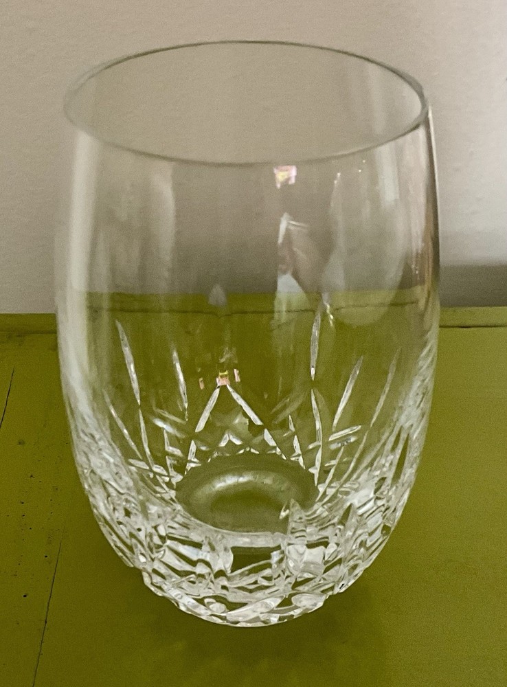 Waterford Crystal Stemless White Wine Lismore Essence