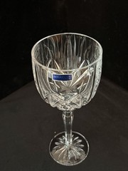 4 Each Waterford Marquis Brookside Crystal Replacement Water Or Wine Glasses