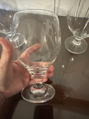 Vtg Shott Zwiesel Glas Set Of 6 Brandy Glasses 16 Oz Exc