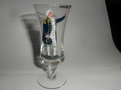 19th Century Enamelled Glass of Admiral Circa 1797