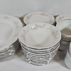 Johann Haviland Bavaria Germany «Floral Splendor» China. 40 pcs (see desc). EUC.