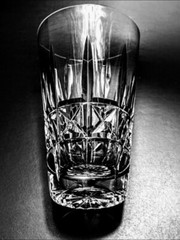 NEW Waterford KYLEMORE HIGH BALL 12oz Whiskey TUMBLER Gothic LOGO One (1) NOS