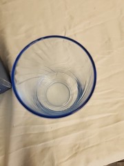 LIBBEY Royal Swirl Misty Blue Housewarming 24 PCS Set Tumblers NEW OLD STOCK