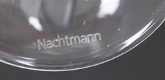 Nachtmann Crystal Vivendi Fluted Champagne Glass and Wine Glass