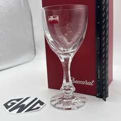 Baccarat Monaco Red Wine Goblet Clear Crystal New In Box 1216103