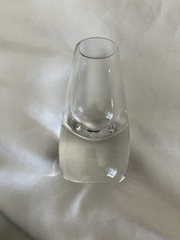 Set 8 Clear Cordial Shot Glasses Heavy Base Scandinavian Modern Style Schnapps
