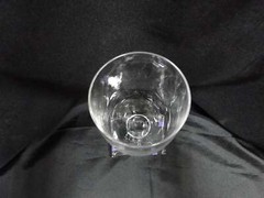 Heisey New Era, Square Base: Water or Wine Goblet (s), 6 1/4″ Tall, As Is