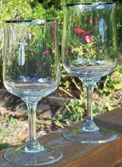 LENOX DESIRE WATER GOBLET 7″ high 2 7/8″ across top