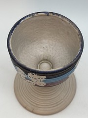 Vintage Bennet Walsh Pacific Stoneware Chalice Wine Glass Cup Pottery 1972