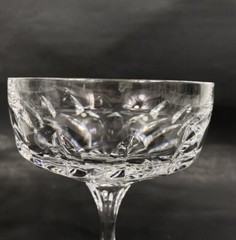Mikasa Buckingham Champagne Coupe Tall Sherbet Dessert Glasses Set Of 3