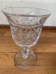 Temptations by Tara Old World 8 oz Water/Wine Goblets – Set of 4 Embossed NIB