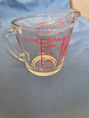 Anchor Hocking 1 Cup Measuring Cup 8oz OVEN BASICS!