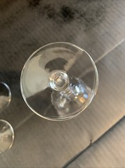 12 – Saint Louis Chantilly Crystal 5 1/4″ Tall Liquor Cocktail Glasses – France