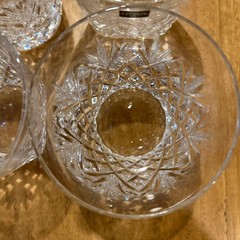 HOYA Crystal Rock Glass 4pcs set 9.5×8.5cm/3.74×3.34″ HOYA Crystal HOYA Crystal