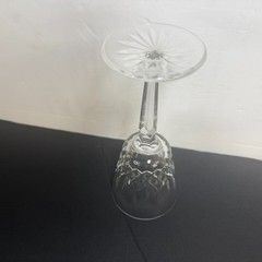 Set of 6 Waterford Crystal Lismore 7 3/8″ Water Goblet Wine Glasses Ireland