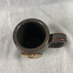 Sunset Hill Stoneware Mug Dottie’s Pharmacy 4″ Handcrafted USA Pottery Cup