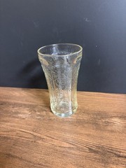 Vintage Indiana Glass Recollection Green Madrid Etched Glass Depression