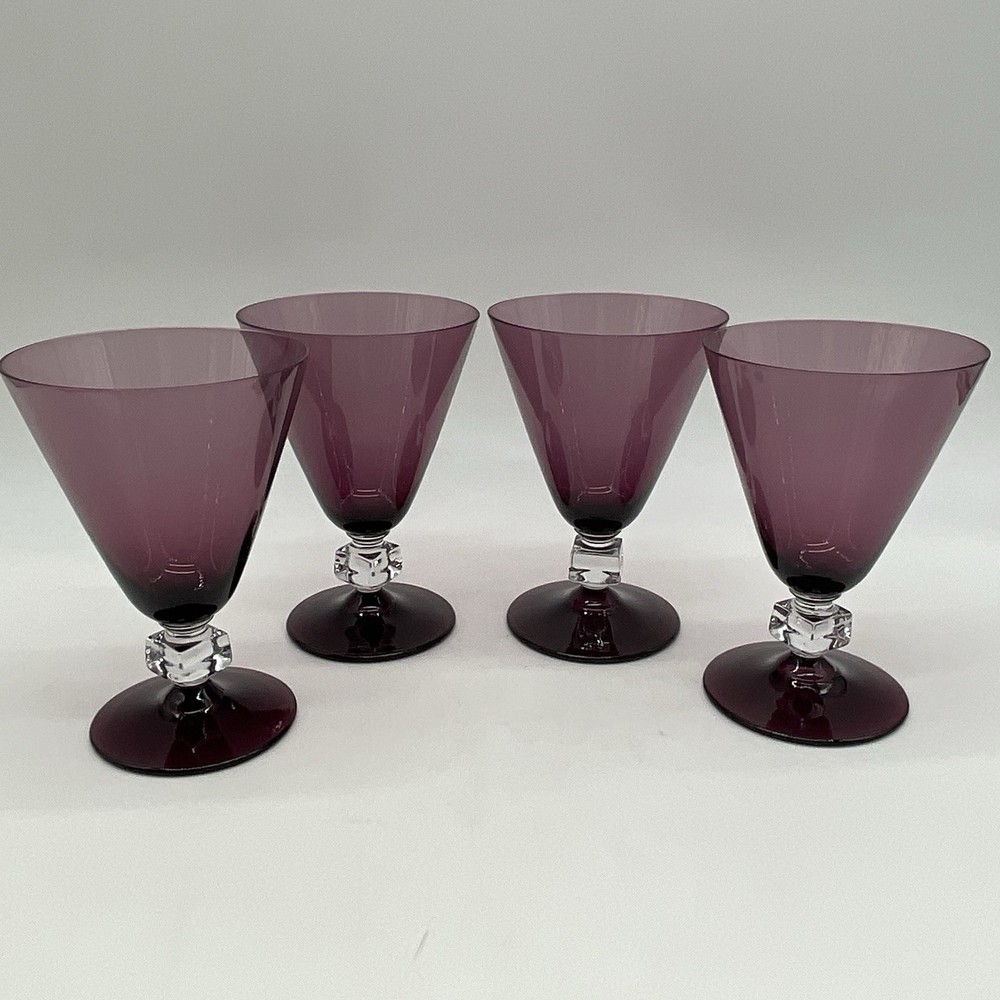 Bryce Wilmington Amethyst Wine or Water Glass
