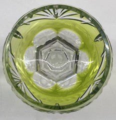 Set 5 Nachtmann Cut To Clear Green Blue Red Amethyst Amber Purple Cordials Shots