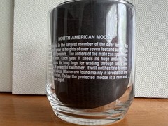 Complete Set 8 Different Libbey Sunoco North American Wildlife Drinking Glasses