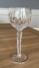 Waterford Crystal Lismore Hock Wine Glass – 7 1/2” Tall – Great!