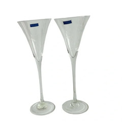 Pair of Marquis by Waterford Celebration Toasting Champagne Flutes