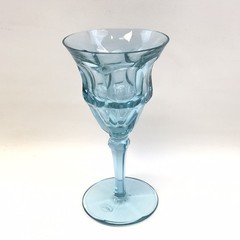Moser Alexandrite Purple & Blue Color-Change Water Goblet / Stemware Wine Glass