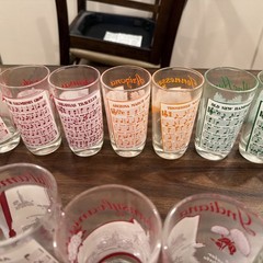 Vintage State Souvenir Glass Tumblers Hazel-Atlas lot of 25 1950s state glasses