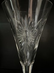 Waterford Crystal Champagne Flutes 5 Toasts Millennium Series Toasting Glasses 2