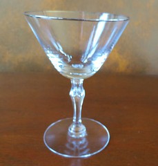 Fostoria Engagement Platinum Trim #6092 Stem Champagne Sherbet(s)