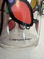 1990 Dayton Hudson Christmas Lights 6 1/4″ 14oz Tall Tumblers Glasses Set of 4