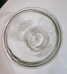 Stella Rosa Black Recycled Glass Tumbler Crown Embossed Heavy