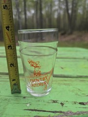 Vintage Country Kitchen Restaurant Juice Glass