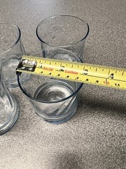 Set of 4 Vintage Libbey Misty Blue Juice/Rocks Glasses