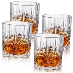 Sets Plastic Whiskey Glasses 1oz Unbreakable Whiskey Drinking Glasses Old 4