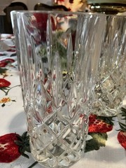 Gorham Crystal Lady Anne Crystal Cut Glass 6″ Highball Set Of 8 Used