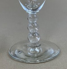 libbey knob hill clear whiskey sour glasses ball stem (set of 10) 5 5/8″ tall