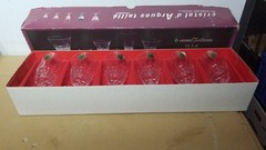 6 Cristal d’Arques Tuileries Villandry Crystal 8 Ounce Goblets 6 1/8″