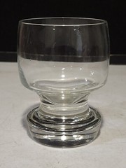 Svend Jensen Stac DOUBLE OLD FASHIONED DOF Rocks Glass Danish Modern Glassware