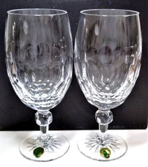 Waterford Crystal Curraghmore Iced Beverage Set of 2 Glasses #1054672 Boxed tag