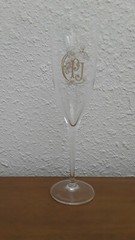 PJ Perrier-Jouét Acid Etched Base Flared Rim Champagne Flute Replacement