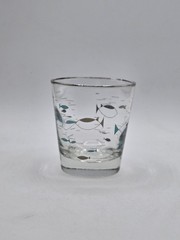 Mid-century Libbey Glass Mediterranean Atomic Fish Design