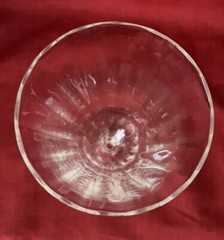 8 Fostoria NIAGARA 6026 Fosnia Water Goblets Iced Tea Glasses Wavy Optic VTG D/C