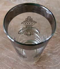 Vtg 4 Royal Queen’s Silver Lusterware Dorothy Thorpe MCM Cocktail HiBall Glasses
