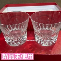 Baccarat Rosa 2015 Year Tumbler Pair Japan Limited 3.35in